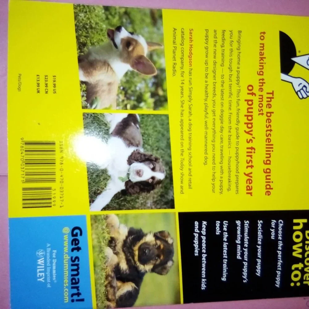 Puppies for Dummies book